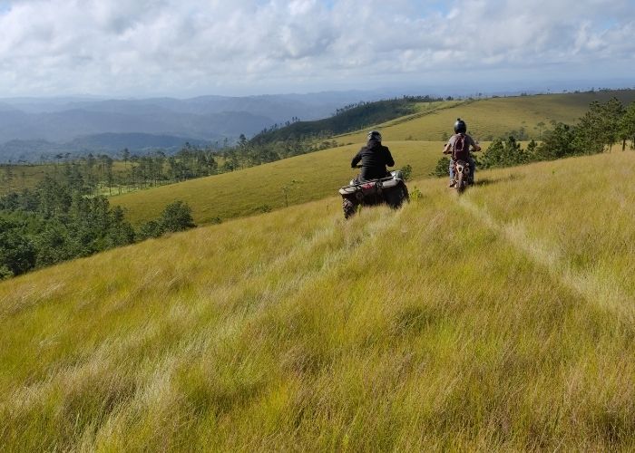 Grassland with ATV & Bike